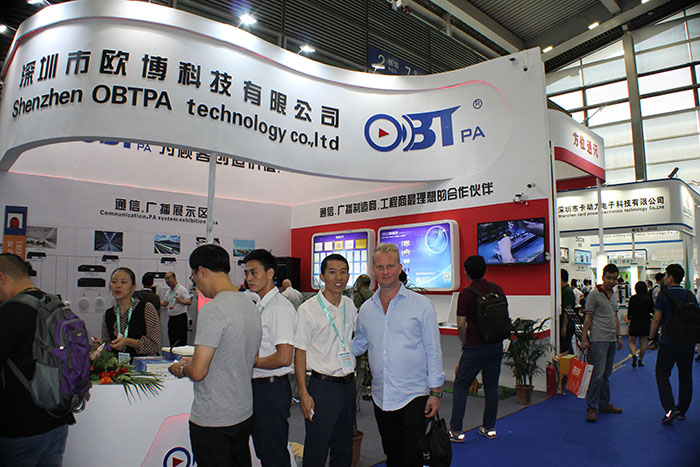 第十六屆中國國際社會公共安全博覽會，OBT歐博通訊公共廣播正式發布爆款產品